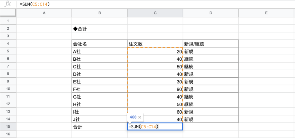 スプレッドシート 関数 四則計算 足し算 引き算 掛け算 割り算 から平均や合計 集計 まで Tugublog