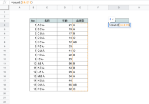 コピペでok スプレッドシートで特定の文字を含むセルをカウントする方法5選